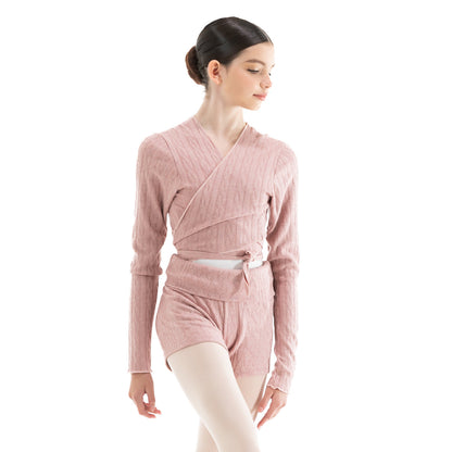 女童粉色芭蕾舞上衣(DAD5030/Tea Rosa)