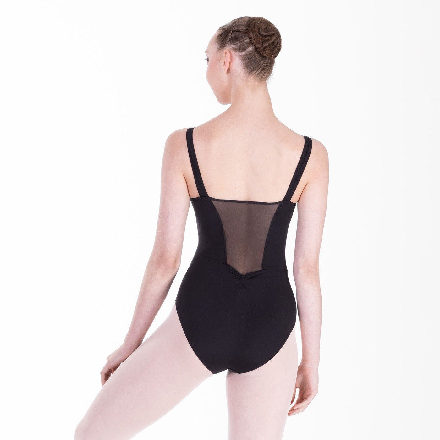 女童黑色芭蕾舞连体衣(DAD5102MP/Black)