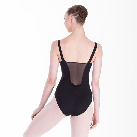 女童黑色芭蕾舞连体衣(DAD5102MP/Black)