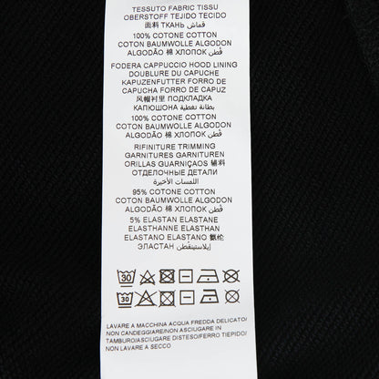 女童黑色Logo棉连衣裙