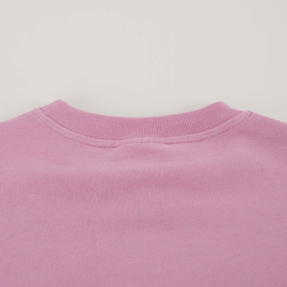 女童粉色Logo棉卫衣