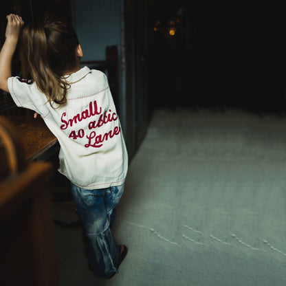 儿童白色Logo衬衫