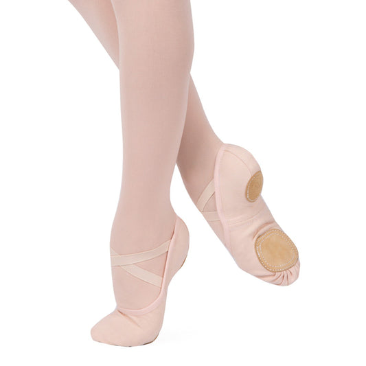 女童淡粉色芭蕾舞鞋(03020C/ballet pink)