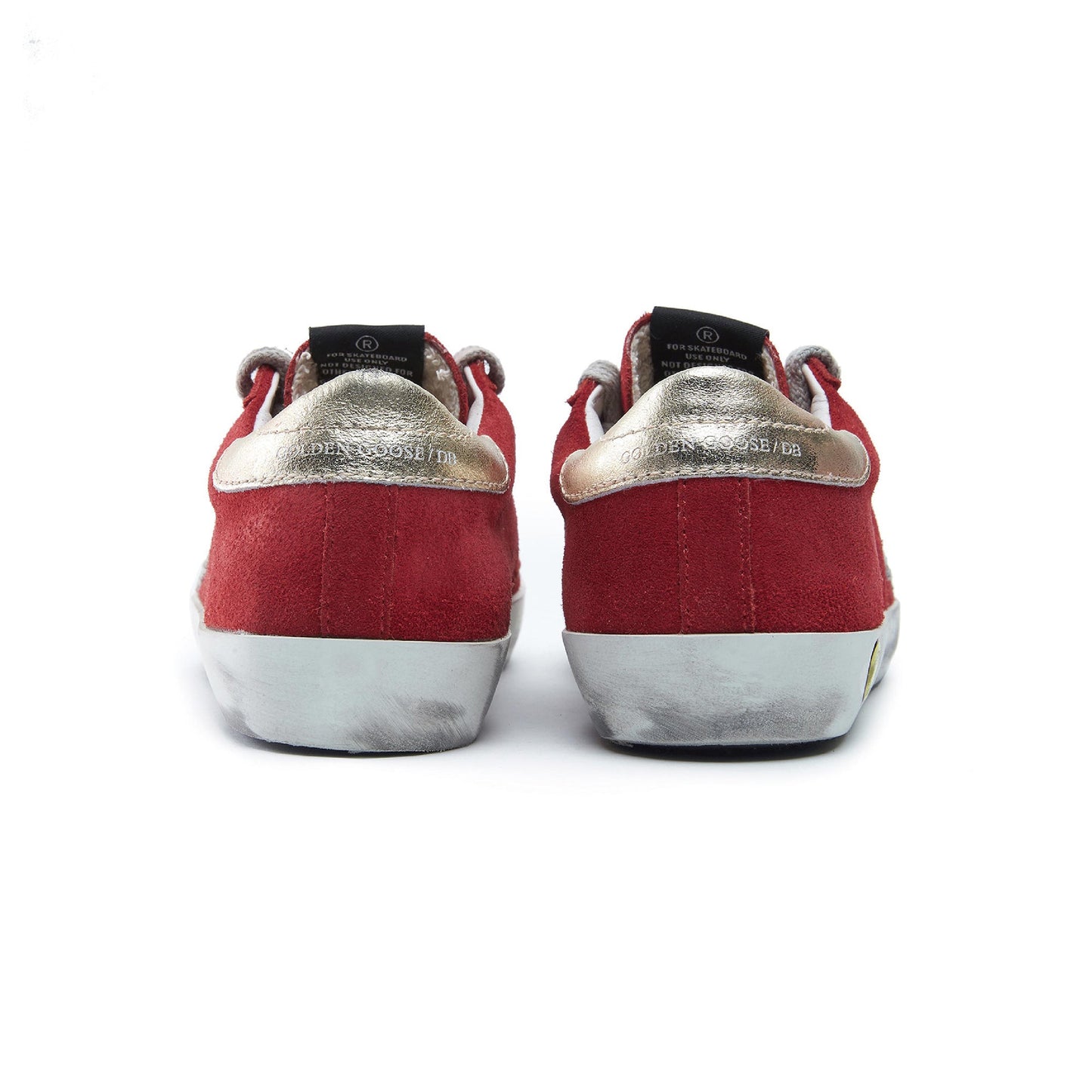 Baby Boys & Girls Red & Silver Star Leather Shoes