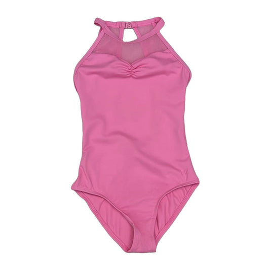 女童粉色"Allison"芭蕾舞连体衣(LUB899/SACHET PINK)