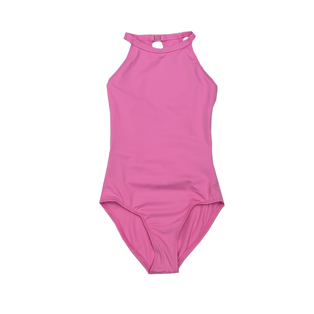 女童粉色"Paulina"芭蕾舞连体衣(LUB878/SACHET PINK)