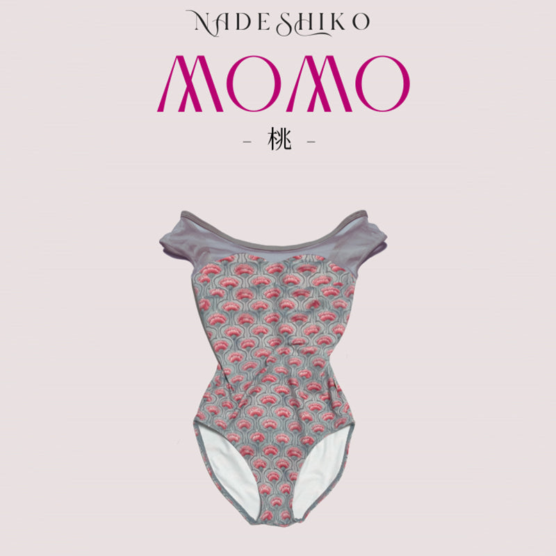 女童暗蓝色"Nadeshiko-Momo"芭蕾舞连体衣(184533860/Plie/Moss blue)