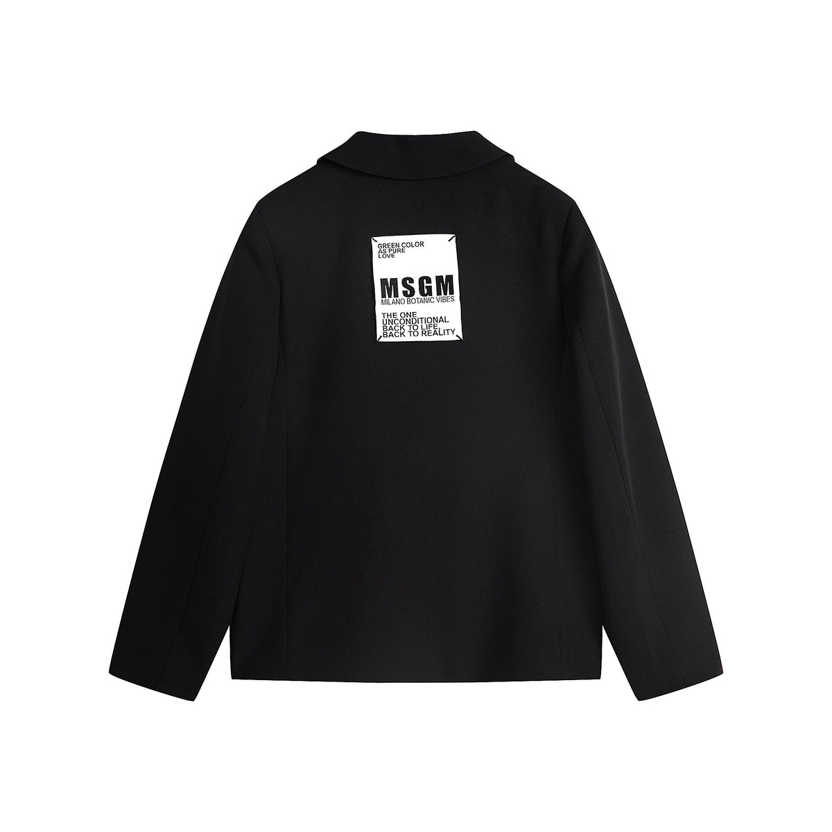 女童黑色西服外套