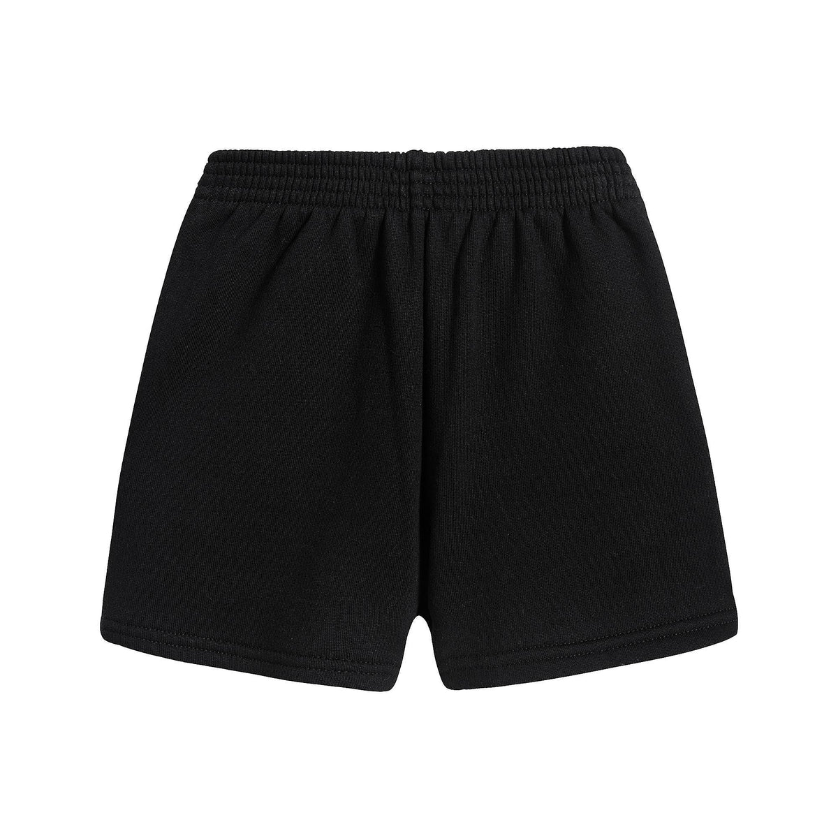 Boys Black Cotton Shorts