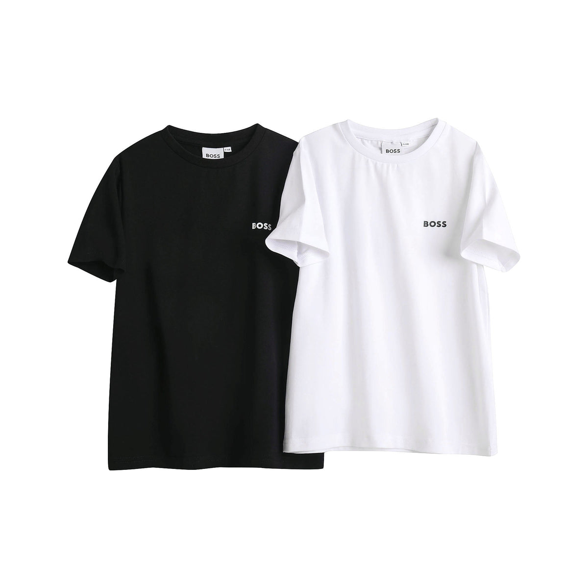 男童黑色Logo棉T恤套装(2件)