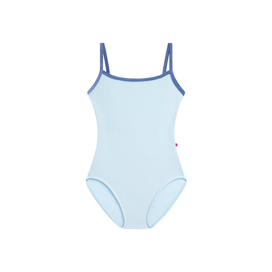 女童浅蓝色"Daniela/N-Mirror/V-Ocean"芭蕾舞连体衣