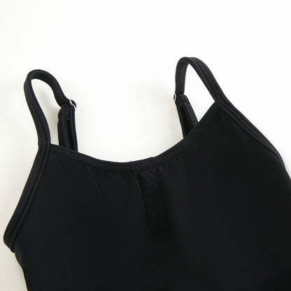 女童黑色芭蕾舞连体衣(有衬DAD1491/1MP/black)