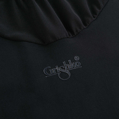 女童黑色芭蕾舞连体衣(有衬DAD1491/1MP/black)