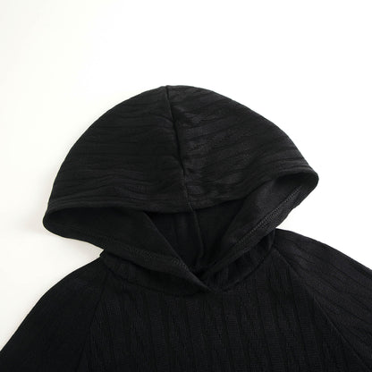 女童黑色芭蕾舞连帽上衣(DAD5038/black)