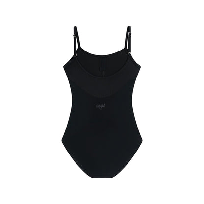 女童黑色芭蕾舞连体衣(有衬DAD1491/1MP/black)