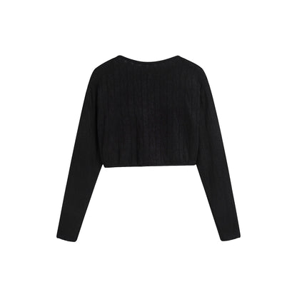 女童黑色芭蕾舞上衣(DAD5030/black)