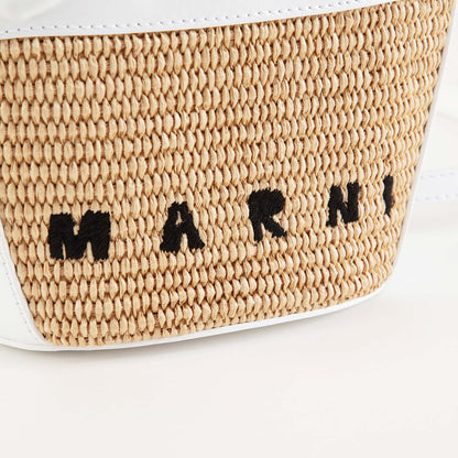 女童米色Logo单肩包