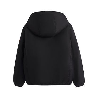 儿童黑色棉服