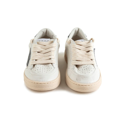 儿童白色"BALLSTAR"板鞋