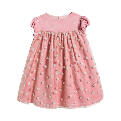 Girls Imp Coeur Tulle Cotton Dress