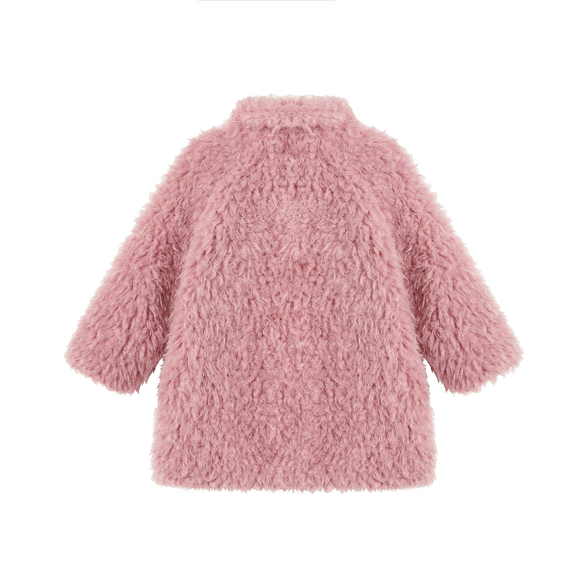 女婴粉色外套