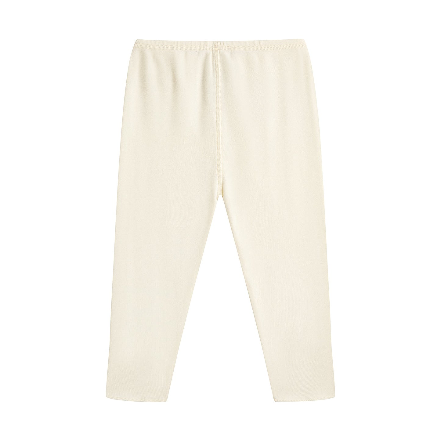 婴儿浅黄色棉打底裤