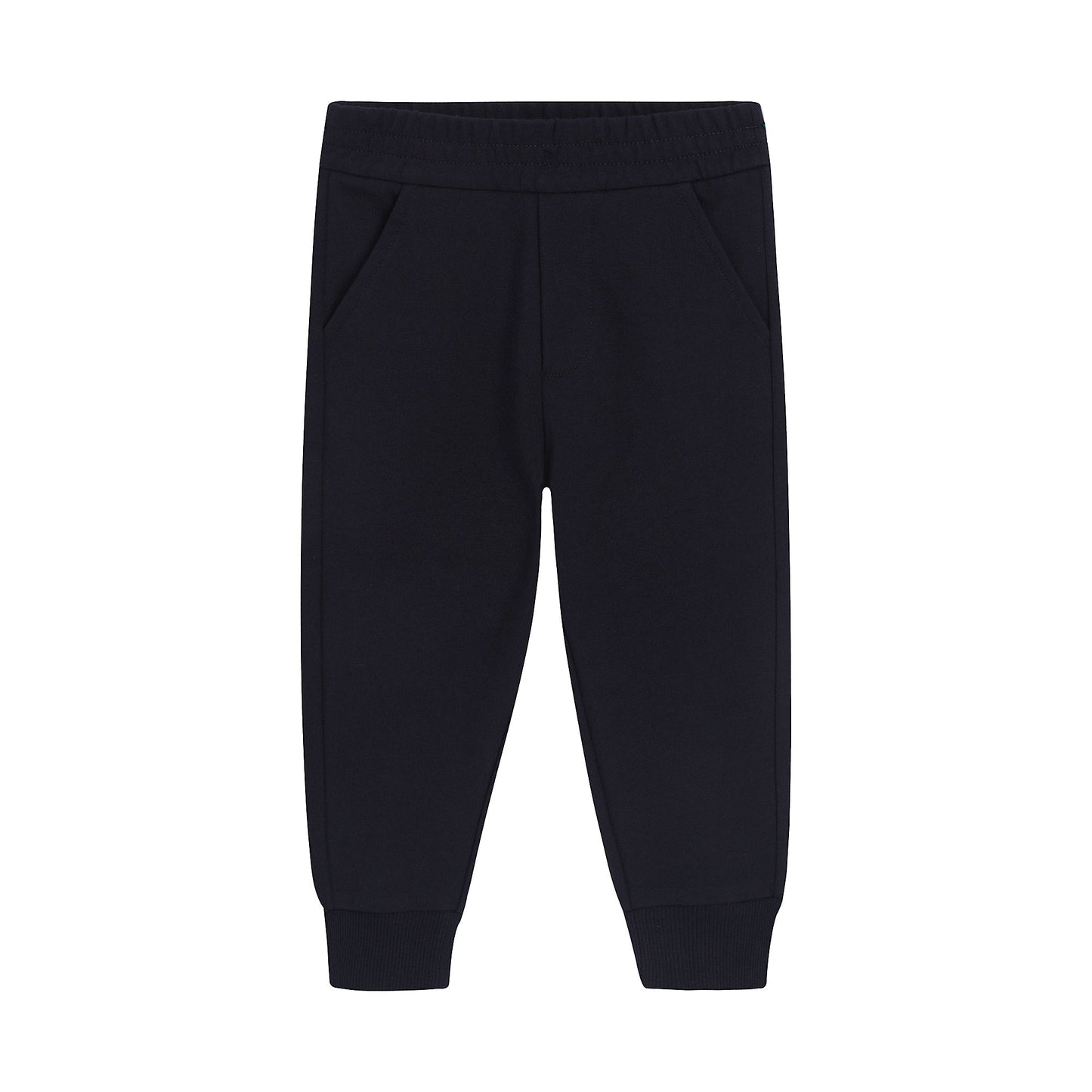 婴儿黑色跑步裤套装