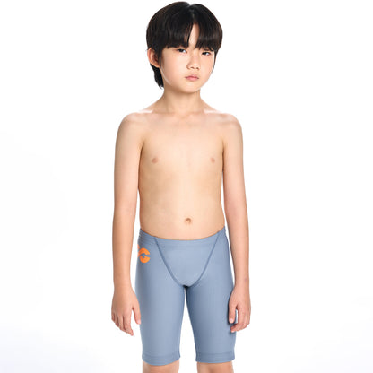 男童浅蓝色专业泳裤