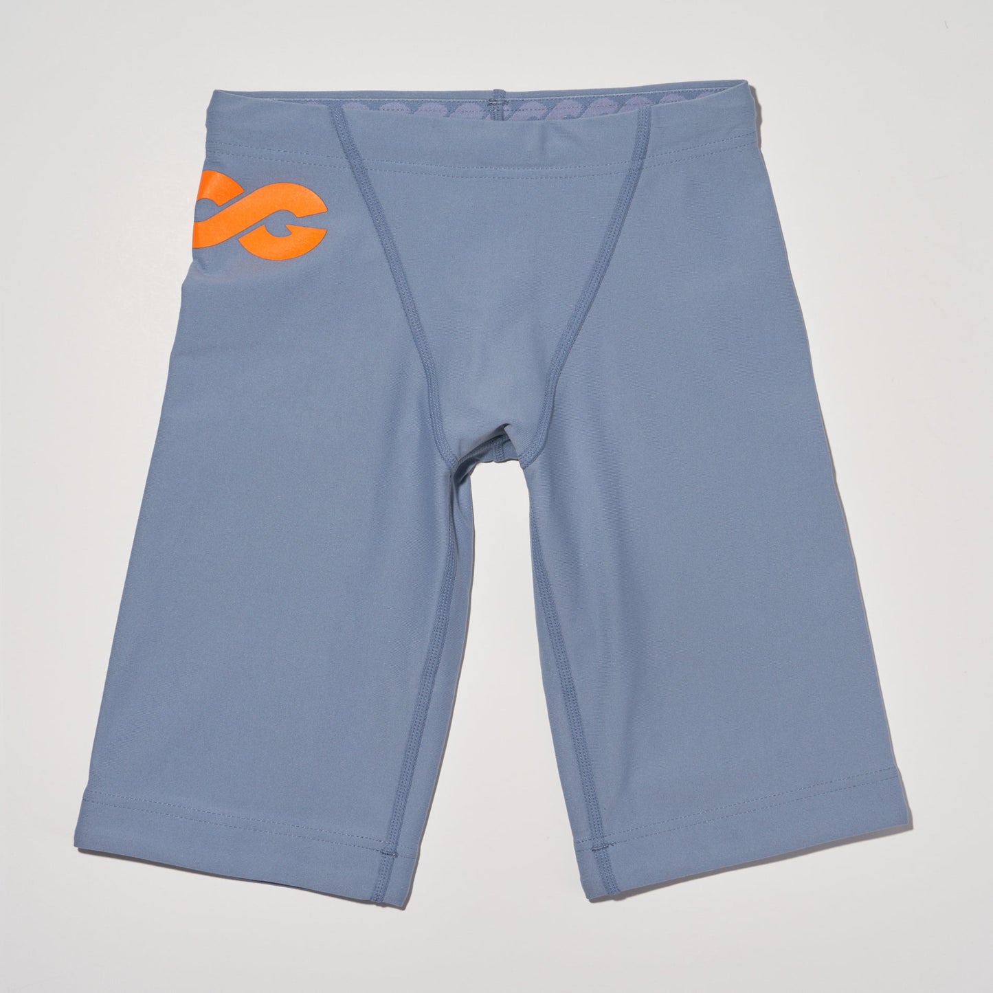 男童浅蓝色专业泳裤