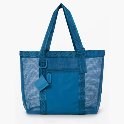 孔雀蓝色手提游泳包(36x39x13.5cm)