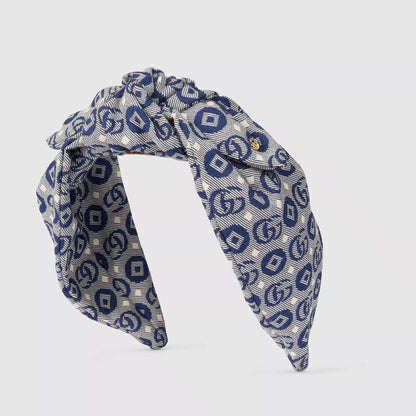 女童蓝色Logo发箍