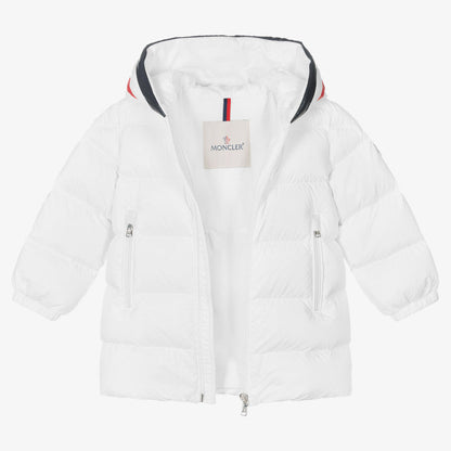 男婴白色"FALZEM"羽绒服