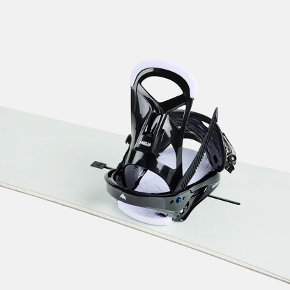 儿童黑色"Re:Flex"滑雪板固定器