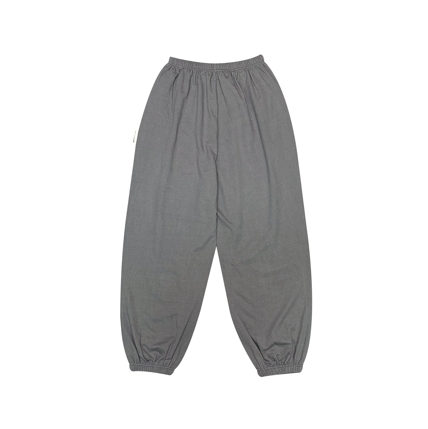 儿童灰色Logo长裤