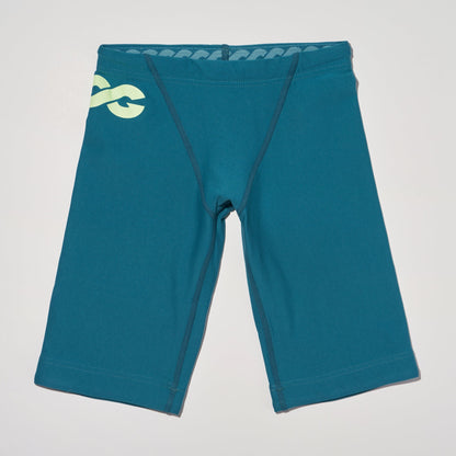 男童蓝色专业泳裤