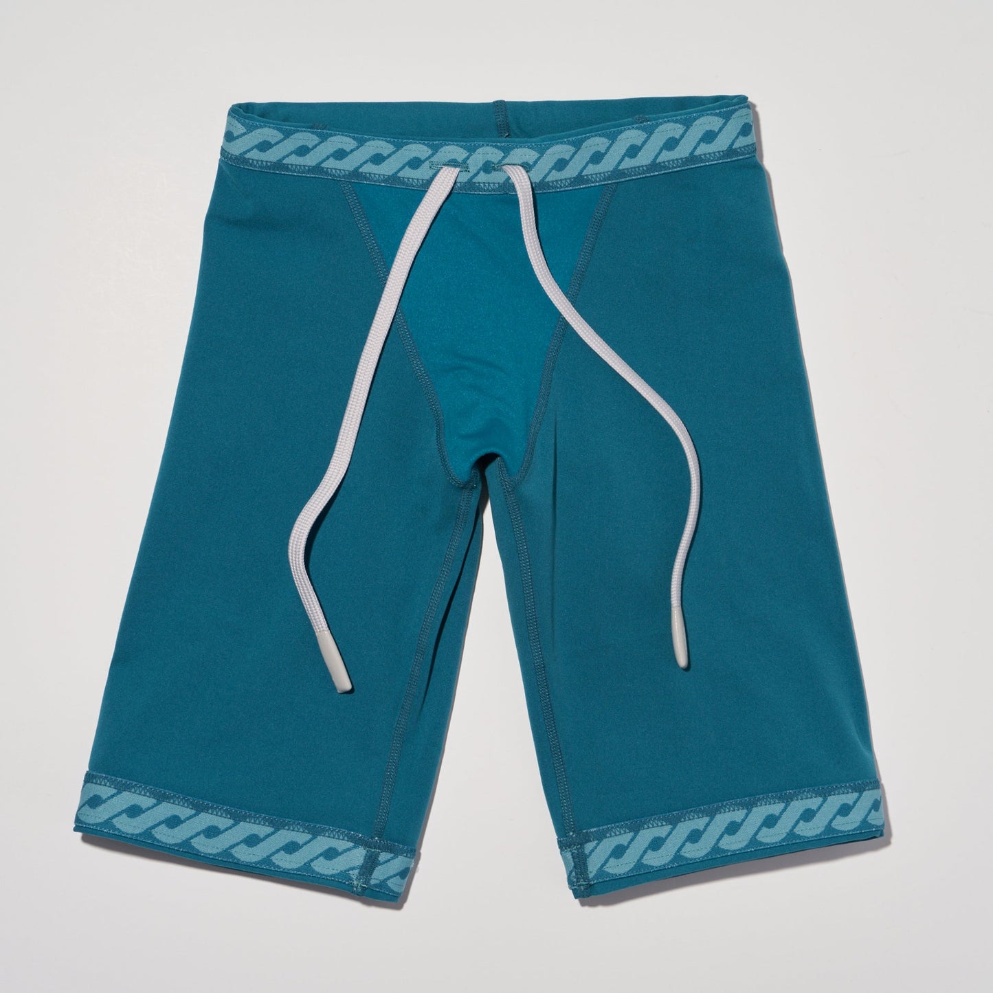 男童蓝色专业泳裤