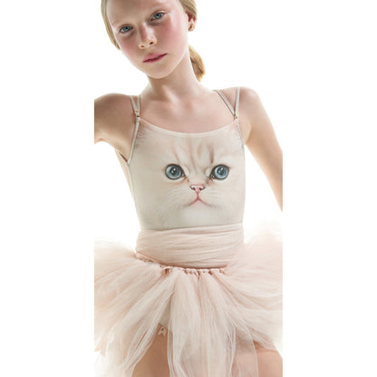 女童淡粉色芭蕾舞TuTu裙