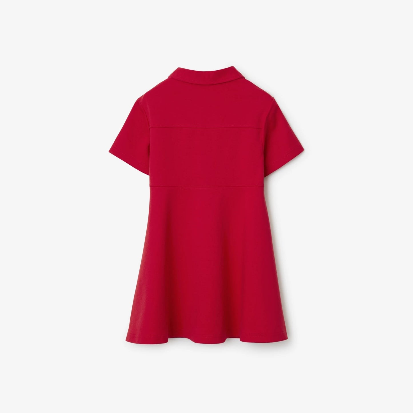 女童红色棉连衣裙