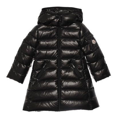 Girls Black Padded Down 'Moka' Coat
