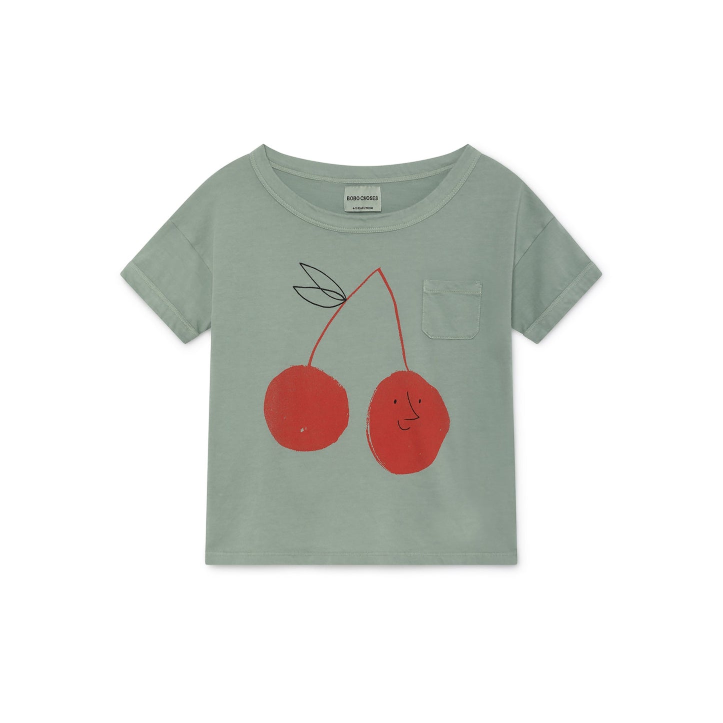 Girls & Boys Purple Plumeria Organic Cotton T-shirt
