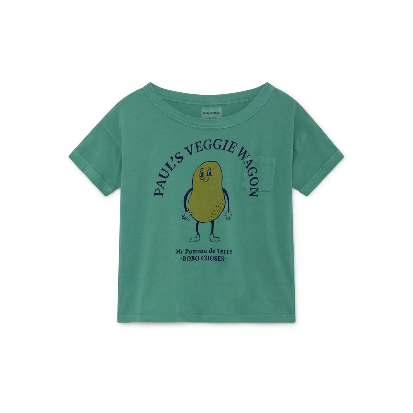 Boys & Girls Frosty Spruce Organic Cotton T-shirt