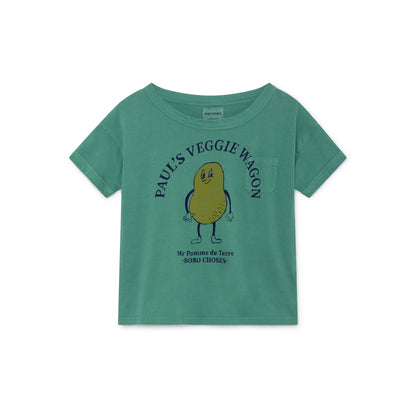 Boys & Girls Frosty Spruce Organic Cotton T-shirt