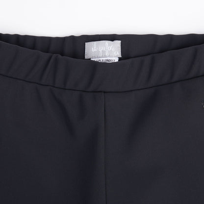 女童黑色Logo长裤