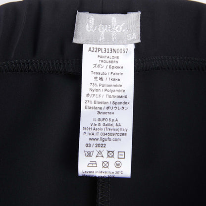 女童黑色Logo长裤