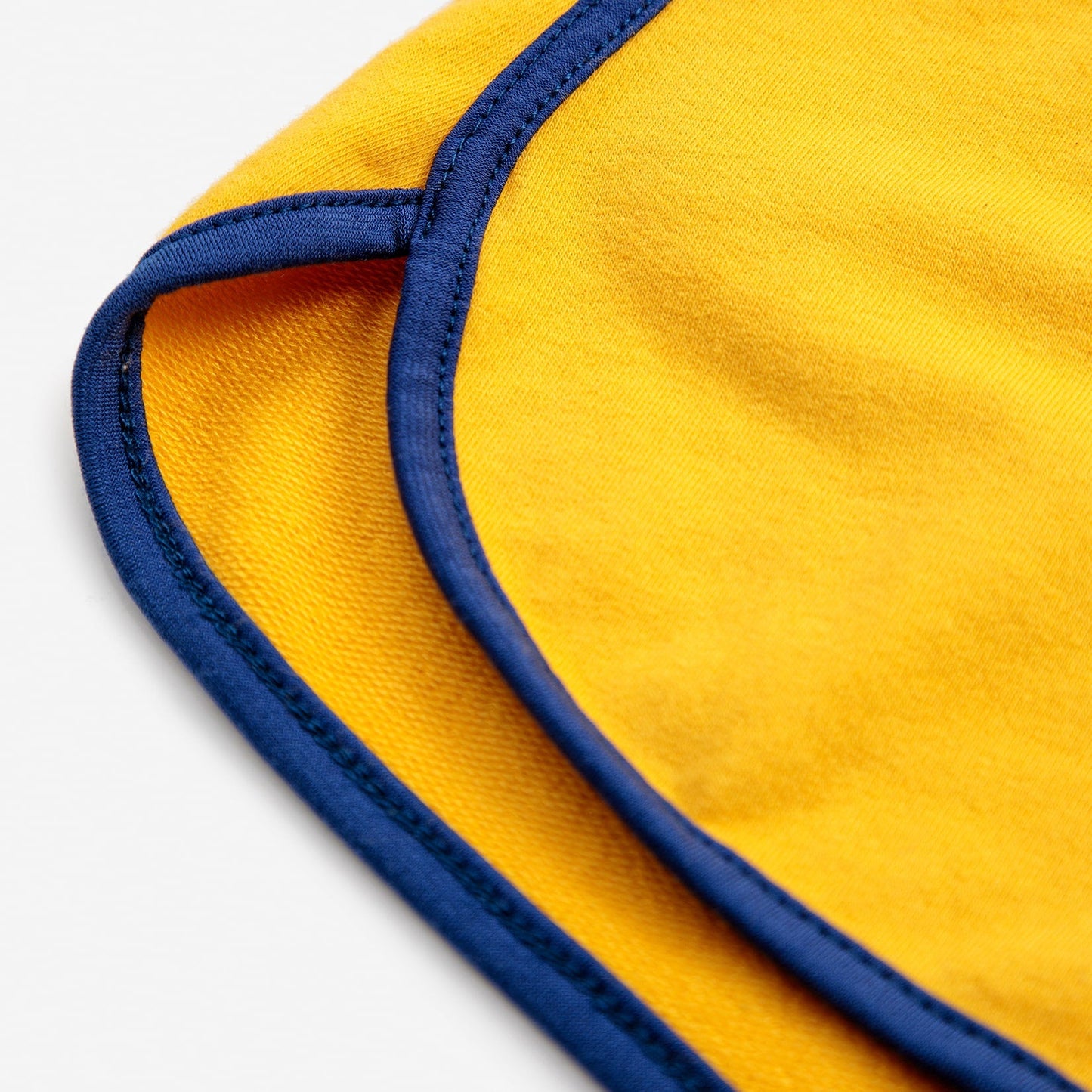 儿童黄色Logo棉短裤