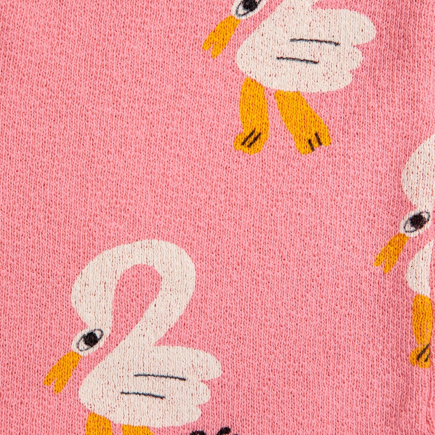 女童粉色印花棉短裤