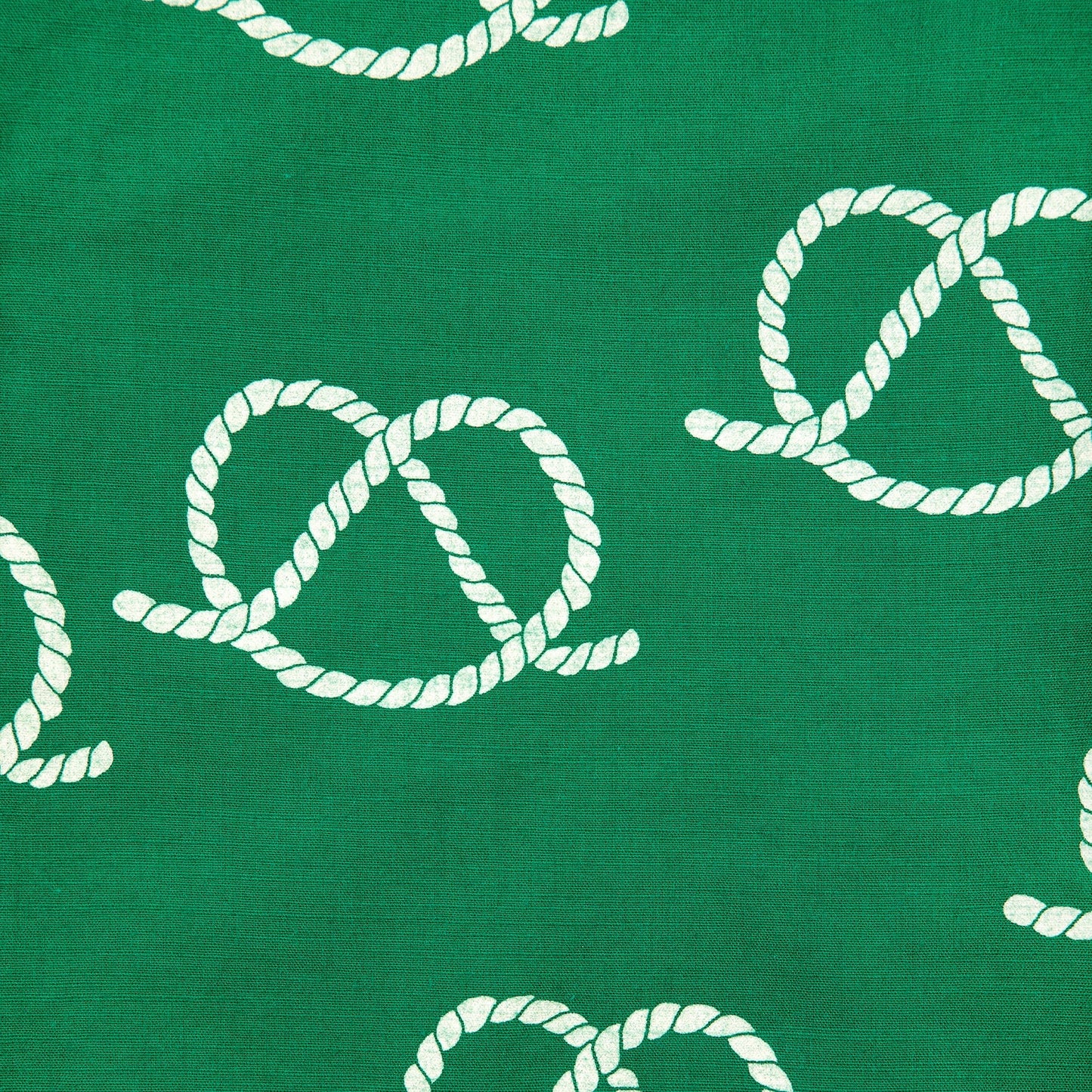 儿童绿色印花棉衬衫