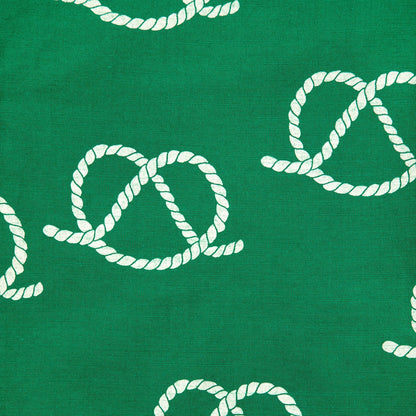 儿童绿色印花棉衬衫