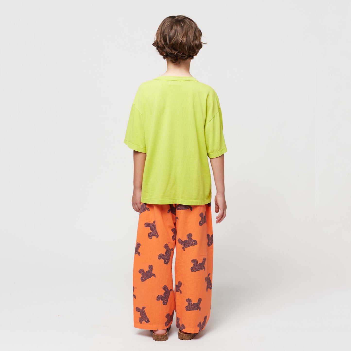 儿童绿色Logo棉T恤