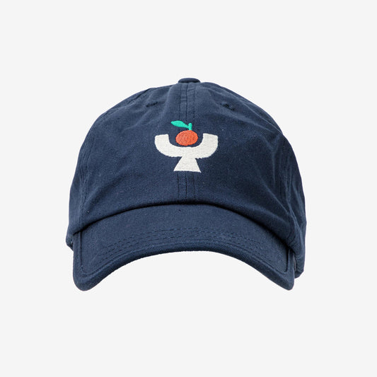 女士蓝色刺绣棒球帽